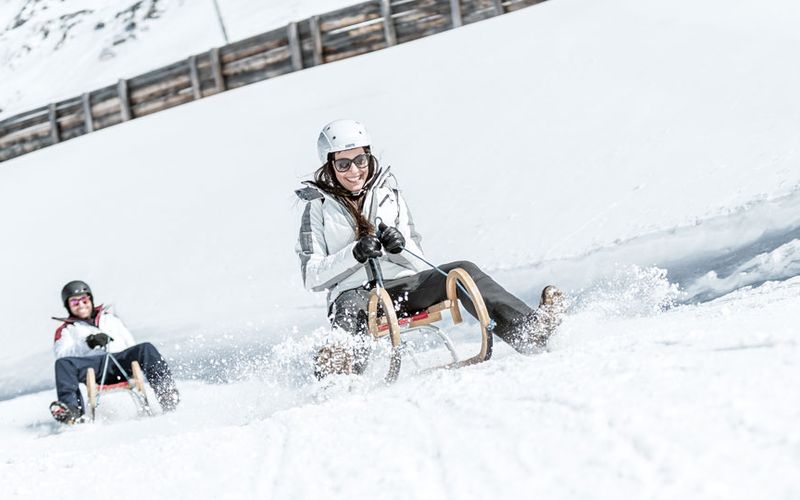 Rodeln in Sölden